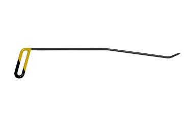 Dent lever - R Blade - ∅ 7,8 mm - 610 mm length - yellow/black rubberized